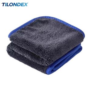 TILONDEX 1/2PCS 600GSM Ultrafine Microfiber Car Drying Towel - Absorbent Lint-Free Soft Cloth for Streak-Free Quick Drying