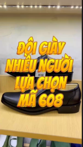 GIÀY DA NAM MÃ 608 – FORM LỚN CỔ ĐIỂN CHẮC CHẮN