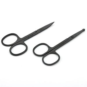 Kéo Cắt Tỉa Lông Mũi Đầu Tròn Mày Thép Không Gỉ Inox Cao Cấp -HAUSE