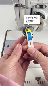 5 in 1 Multifunctional Roller Foot T5S Zipper Presser Foot with Left Right Edge Guide Easy Installation Sewing Machine Accesso