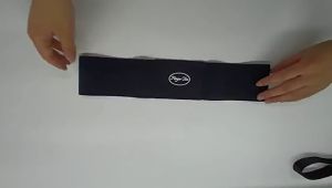 Golf Training Strap Motion Correction Belt Swing Arm Band Hitam/Biru