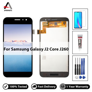 100% thử nghiệm cho Samsung Galaxy J2 Core J260 SM-J260M SM-J260Y Màn hình LCD Bộ linh kiện số của màn hình cảm ứng không có điểm ảnh chết thay thế