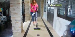 360 Degree Rotation Rechargeable Cordless Floor Cleaner Scrubber Polisher Electric Rotary Mop
