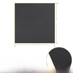 High Density Foam Shock Absorption Pad Black Foam Board Cuttable Shockproof Protection Material Thickened High Stick Back Adhesive