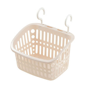 Hanging Bathroom Storage Basket Plastic