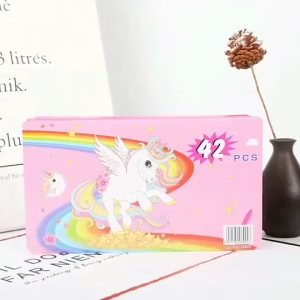 Klik-Beli Crayon Set 42 Pcs Pensil Warna Coloring Pencil Alat Lukis dan Menggambar Anak Krayon Set