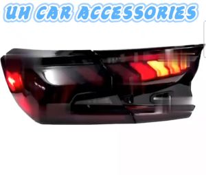 HD651 Honda Accord 2018 - 2021 Dynamic Light Bar Tail Lamp With Signal Running ( Smoke + Red Line )