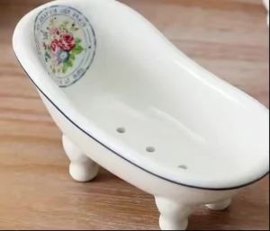 Creative Nordic-Style Draining Soap Box & Ceramic Soap Dish – Ideal for Bathroom Bathtubs & Sinks