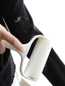 【Meoof】10cm Dust Hair Removal Strong Sticky Pet Hair Remover Roller 滚刷粘毛器头发猫毛狗毛粘毛神器替换卷纸