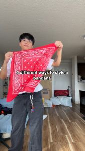 Bandana Scarf Bandana Slayer Ukuran 55cm x55cm