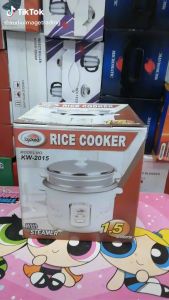 Kyowa Rice Cooker KW-2015 | 1.5L serves 4-5 cups Rice Cooker with Steamer KW2015