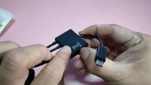 ARAFURA - Multifunction Micro USB OTG Hub 4 in 1 Data Cable & Charge - M3H4