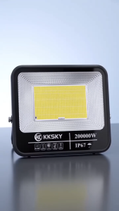 KKSKY 200000W Solar Lights Buy 1 Take 1 Outdoor Lighting with Solar Panel IP67 Waterproof remote control 80000 watts Perfect for Gardens Patios and Streets - Energy-Saving LED Lights with Long Lifespan - Easy Installation and 5-Year Warranty