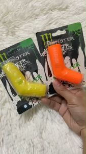 ยางหุ้มเกียร์ ใส่รถได้ทุกรุ่น BIG BIKE ซิลิโครน ยางหุ้มคันเกียร์ โลโก้ Monster (0127)