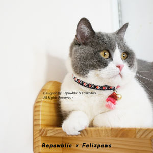 High Aesthetic Value Cat Leash Pet Collar Tassel Anti-strangulation Safe Cat Collar Cat Necklace Cat Bell Cat Repawblic Brand