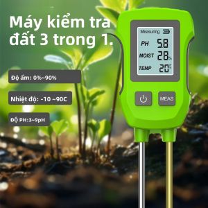 Máy Đo Độ pH Đất Kỹ Thuật Số Đa Chức Năng Máy Đo Độ Ẩm Ánh Sáng Nhiệt Độ 2/3/3/5/6 Trong 1 Máy Phân Tích Độ Ẩm Đất Với Đèn Nền