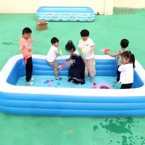 SPEEDS Kolam Renang Bayi Portable Kolam Renang Tiup Bahan Lentur Swimming Pool For Kids 020-30 motif