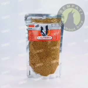 SEMPATI Nutrimix Voer Kuning 200gr Daily Bird Food Pakan Harian Burung Murai Kacer Trucuk Jalak Cendet Pur Pakan Penggacor Burung Kicau Plus Vitamin