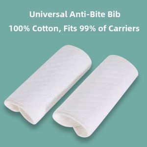 Saliva-proof Adjustable Cotton Baby Carrier Bib