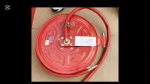 High Pressure Hose Reel Self Help Special Fire Protection Adjustable Outlet Firefighting Equipment