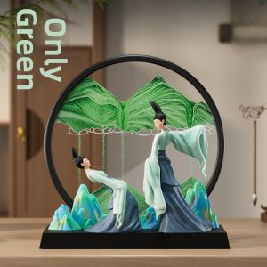 Kisstyle | High-End Chinese Style Sand Art Ornaments
