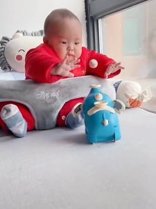 Đồ chơi chú voi thổi bóng bằng hơi nước có đèn nhạc Voi con Dumbo thổi bóng chạy xung quanh vẫy tai đáng yêu