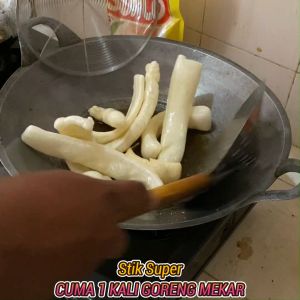 Kerupuk Kulit Sapi Mentah 1kg Kotak & Stik Lebar