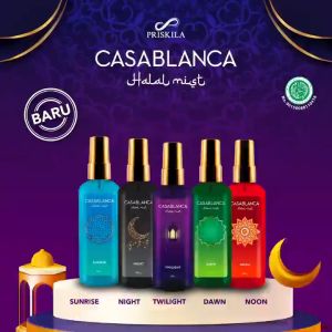100ML CASABLANCA HALAL BODY MIST 100ML PARFUM BADAN
