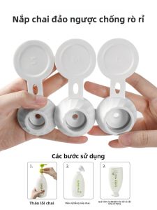 YUNZHAO | Nắp Chai Ngược Chống Rò Rỉ cho Dầu Gội và Gel Tắm