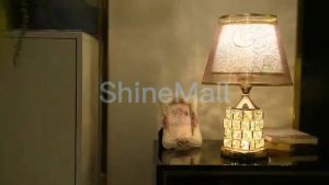 [25 year warranty] New modern LED crystal table lamp gift wedding Lampu Meja bedside living room sofa table lamp light Nordic Classical style Eye protection lamp 25 year warranty from Manila support COD