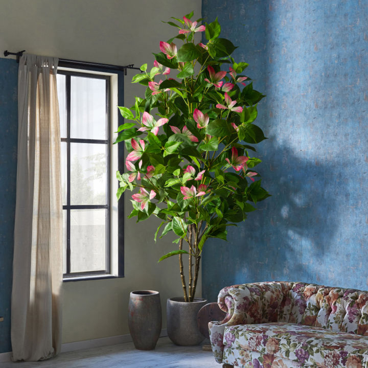 Cây Giả Ficus Cao 82-144cm, Cây Bàng, Cây Ngọc Lan, Cành Giả Nandina ...