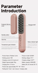 【SG Seller】Versatile Portable Heated Massager Neck Body Scalp Massager Gua Sha Heat Relief Daily Pain Relief