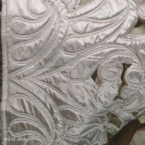 RENDA TAPLAK MEJA /PONI MEJA SAJI  LAME SUPER PREMIUM 3meter jumbo