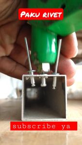 YUKIDO Paku rivet rivetti 423-429-435-440-450-523-529-537-540-550-640-665-675  1 kotak/dus isi 500 pcs paku keling riveti paku tembak riveti