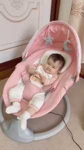 Baby Auto Swing Chair Baby Rocking Chair Smart Electric Baby Crib Bluetooth Music for Newborn