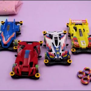 LSRC New Four-wheel Drive Vehicle Assembly Four-wheel Drive Brother Sports Car Childrens Toy Car