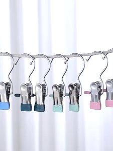 Set 5 móc kẹp đa năng chất liệu thép không gỉ móc treo đa năng cần thiết trong mọi gia đình