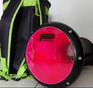 DARBUKA 9INC HITAM GILAP MIKA AHA TAS+KUNCI L