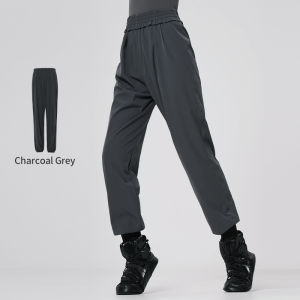 Women Ballet Casual Pants Athletic Running Sweatpants Teen Girls Lightweight Intensity Nylon Perspiration Trousers for Dance