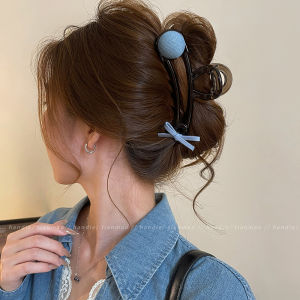 Kẹp Tóc Ngọc Trai Hình Con Bướm Lớn Cho Phụ Nữ Kẹp Tóc Cao Cấp Mới 2025 Phụ Kiện Tóc Thời Trang Cho Phụ Nữ