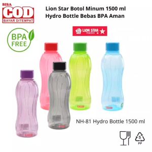 Botol Minum Lion Star 1500ml Hydro Botol Lion Star 1500ml Bebas BPA dan Tahan Panas