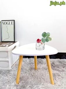 Living Room Coffee Table Nodic Sofa Side Table Modern Simple Round Coffee Table Wooden Center Table