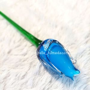 Bunga Kristal Tulip Mewah Ukuran Panjang 49cm