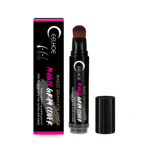 Eelhoe Disposable Plant Hair Dye Stick Washable Without Hurting Hair Quick Hair Dyeing Pen Black Brown One-Time Hair Dye Instant Coverage Hair Root Color Modify Cream Stick Fast Temporary Cover Up White Hair Re-dyeing Stick(20ml)