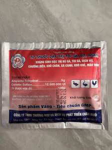 TD Thuốc Xử Lý Toi Gà Rù Gà Dịch Vịt Chướng Diều Khô Chân Xã Cánh Khò Khè Mào Thâm Gà Vịt Ngan Gói 10g50g