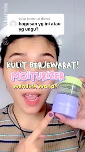 [BPOM] GLAD2GLOW Centella Allantoin Soothing Moisturizer Gel Hydrating Cream Repair Skin Barrier For Sensitive Acne Prone Skin