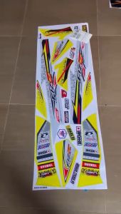 (cod) striping FIZ R - sticker striping variasi list yamaha FIZ R IP.F-014 design ip sticker