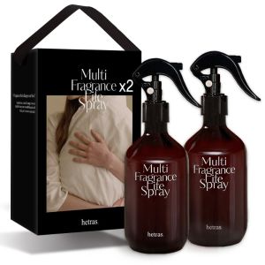 Hetras Premium Multi Fragrance Life Fabric Spray Set of 2 600ml by Steekee Korea 2467