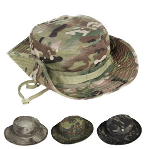 Sun Protection Tactical Bucket Hat for Outdoor Activities