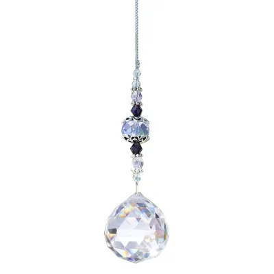 1/3pcs Clear Crystal Prism Suncatcher Ball Rainbow Maker Prism Hanging Window Decor Yard Art Decor